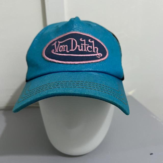 Von Dutch Women's Caps - Blue/Black on Productcaster.