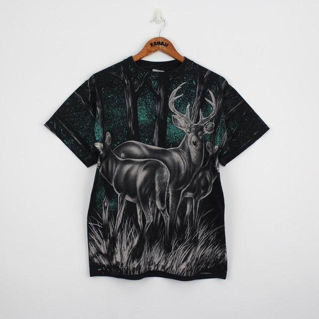 Tultex Men's T-shirt - Black - M on Productcaster.