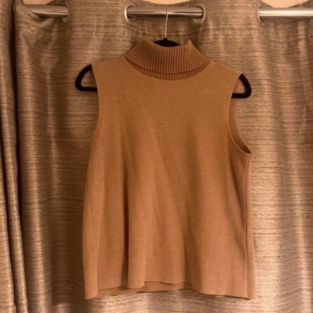 Zara Women's Top - Tan - M on Productcaster.