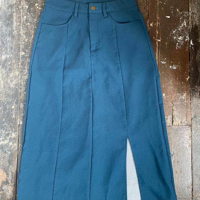 Women's Skirt - Blue - UK 10 on Productcaster.