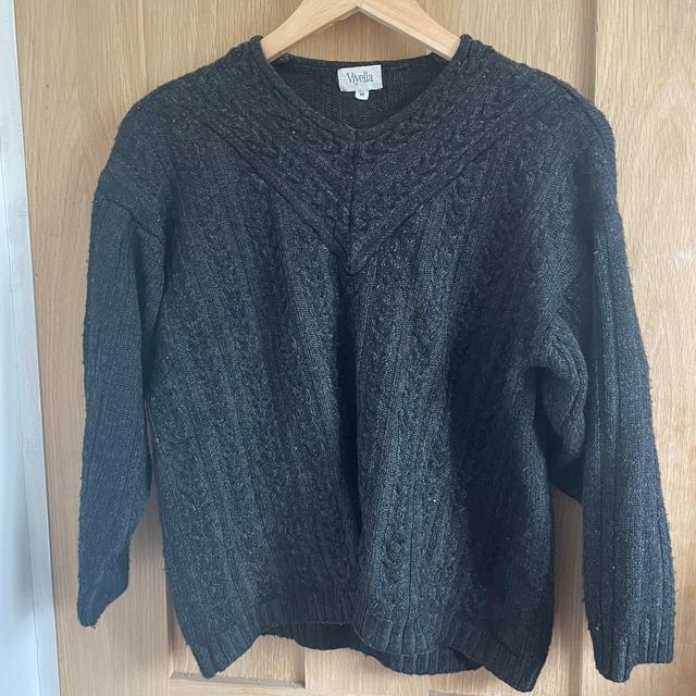 Women's Jumper - Grey/Black - 8 on Productcaster.