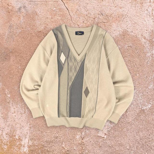 Gabicci Men's Jumper - Cream - L on Productcaster.