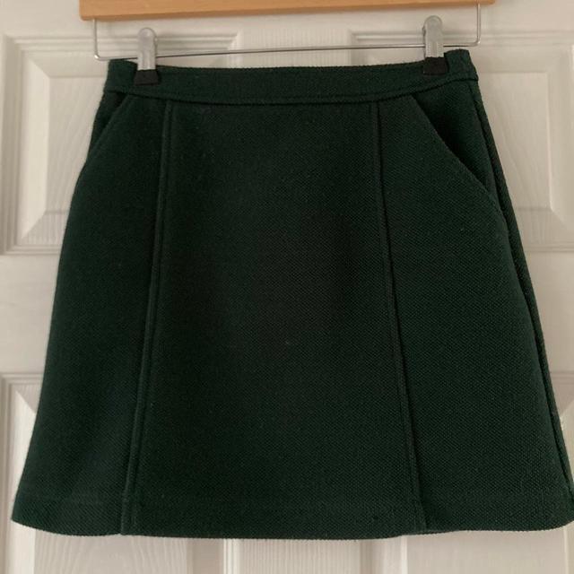 New Look Women's Mini Skirt - Green - UK 6 on Productcaster.