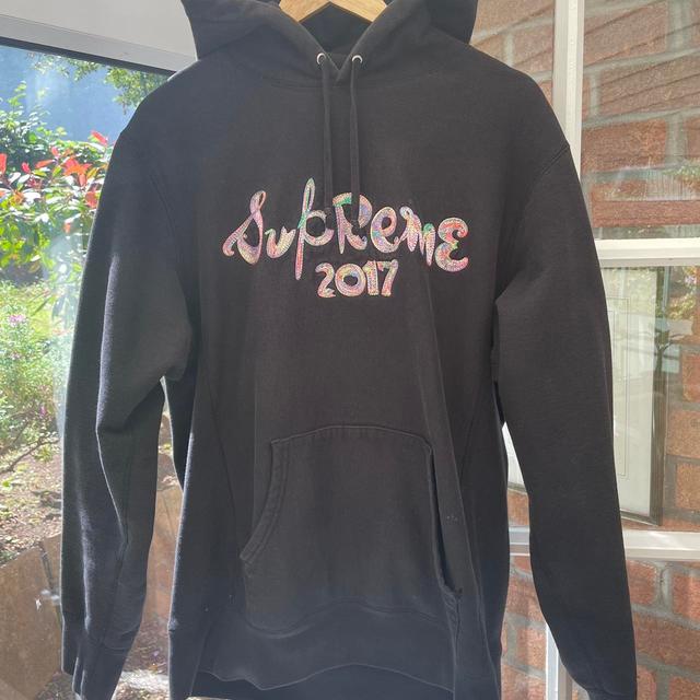 Supreme Men's Hoodie - Black - L on Productcaster.