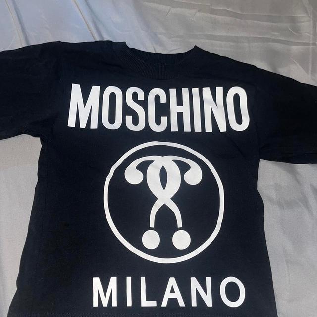 Moschino Kids' T-shirt - Black on Productcaster.