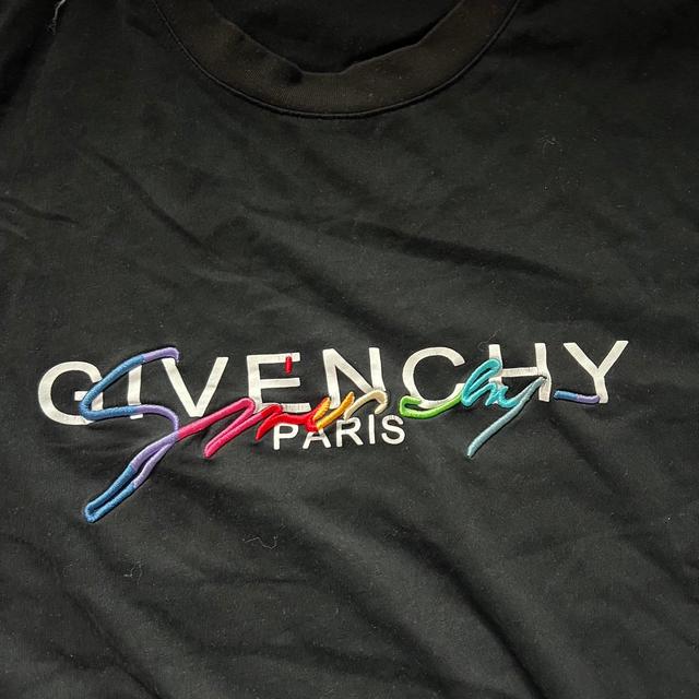 Givenchy Men's T-shirt - Black - M on Productcaster.