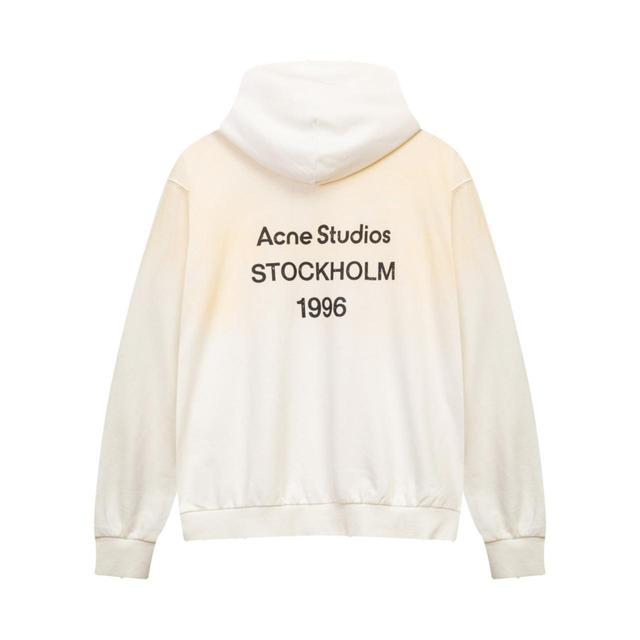 Acne Studios Women's Hoodie - White/Cream - S on Productcaster.