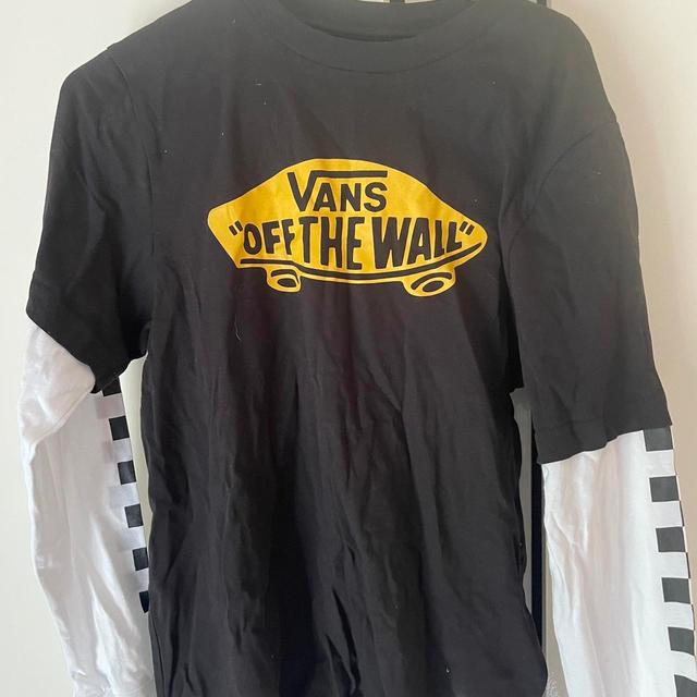 Vans Kids' T-shirt - Black - 12 years on Productcaster.