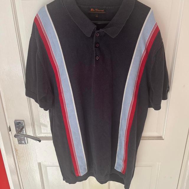 Ben Sherman Men's Polo shirt - Navy/Red - XXL on Productcaster.