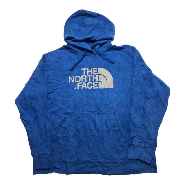 The North Face Men's Hoodie - Blue - XL on Productcaster.