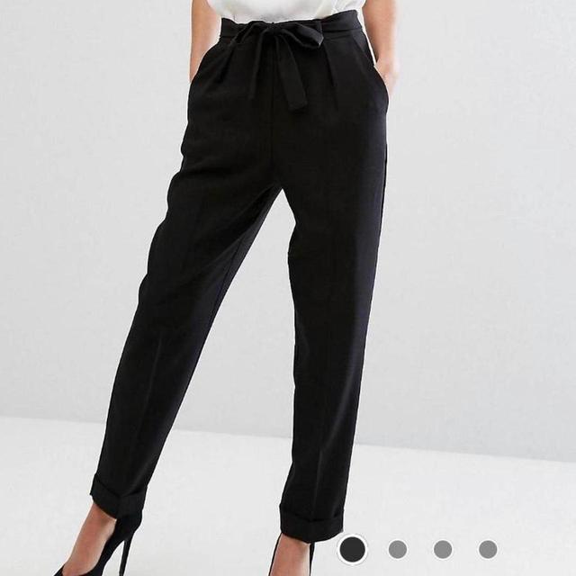 ASOS Women's Tailored trousers - Black - UK 8 on Productcaster.