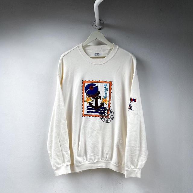 Jean-Charles de Castelbajac Men's Sweatshirt - White - L on Productcaster.