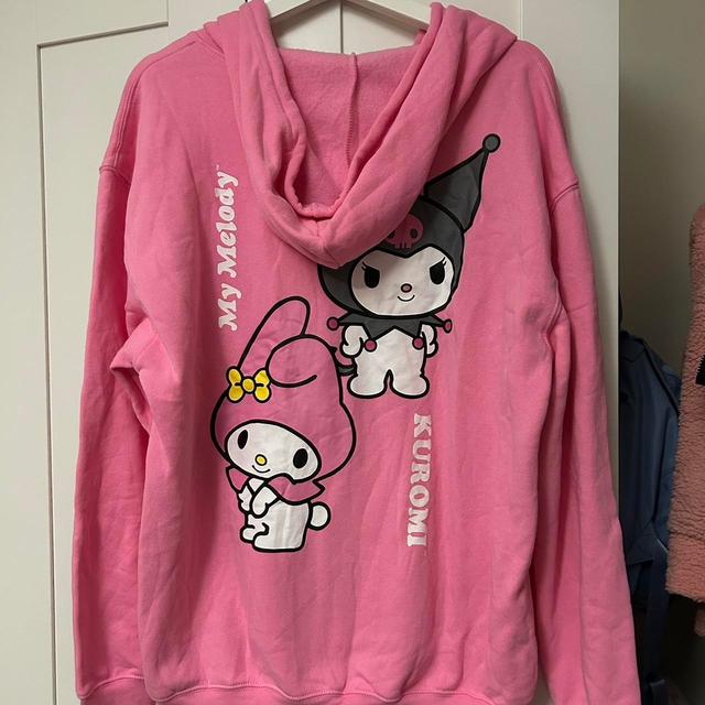 Sanrio Women's Hoodie - Pink - S on Productcaster.