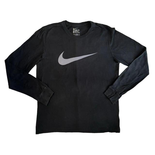 Nike Men's T-shirt - Black - L on Productcaster.