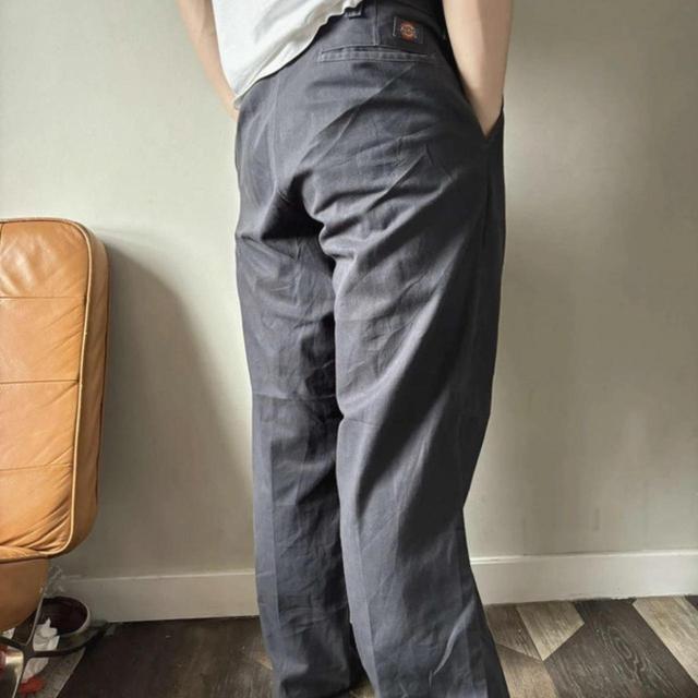 Dickies Men's Straight leg Trousers - Grey - 36" on Productcaster.