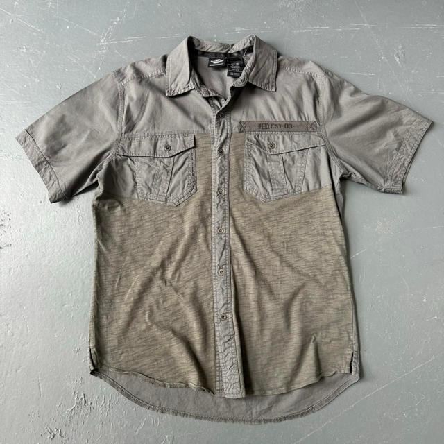 Harley Davidson Men's Shirt - Grey - M on Productcaster.