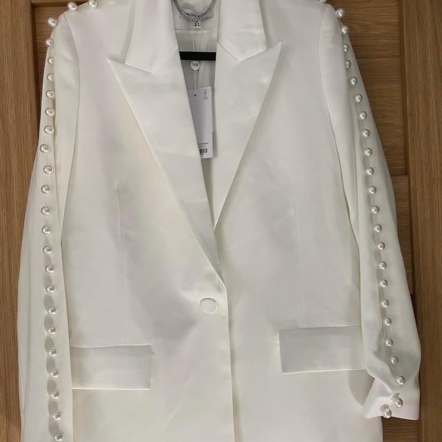 Nadine Merabi Women's Tailored jacket - White - UK 12 on Productcaster.