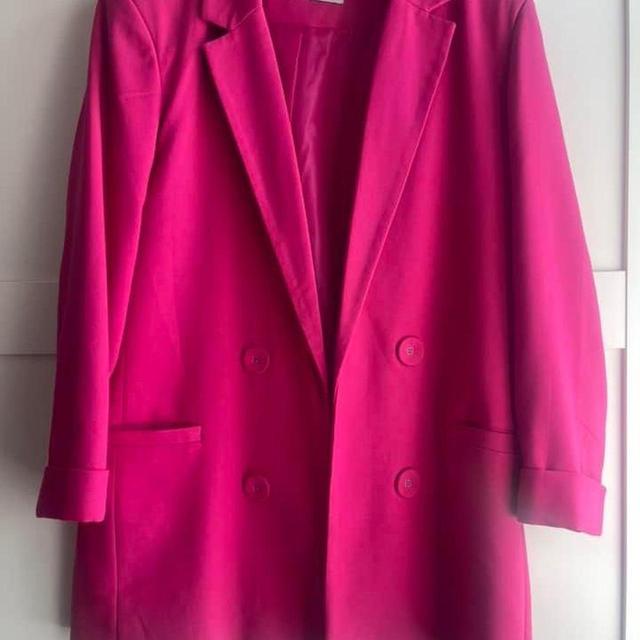 Stradivarius Women's Blazer Jacket - Pink - UK 8 on Productcaster.