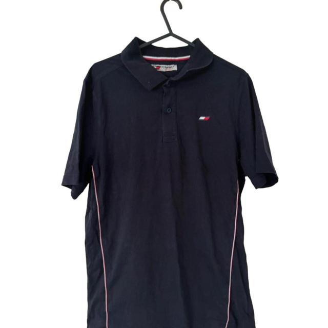 Tommy Hilfiger Men's Polo shirt - Black - S on Productcaster.