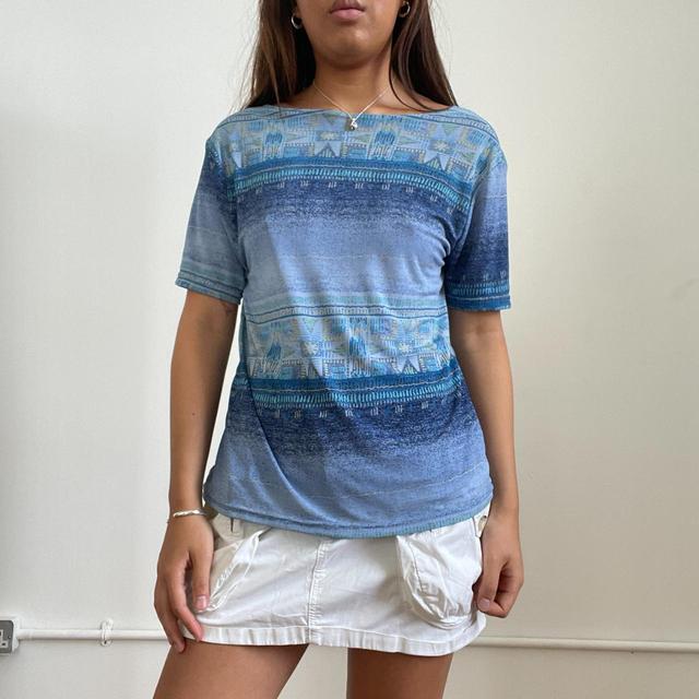 Women's T-shirt - Blue - One size on Productcaster.