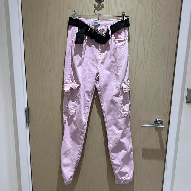 Select Fashion Women's Trousers - Pink - UK 10 on Productcaster.