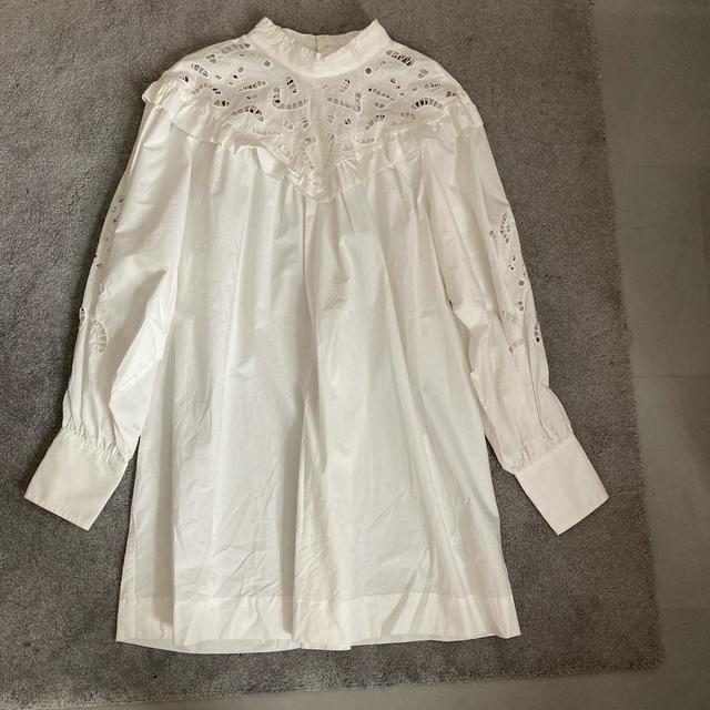 H&M Women's Shirt Dress - White - 10 on Productcaster.