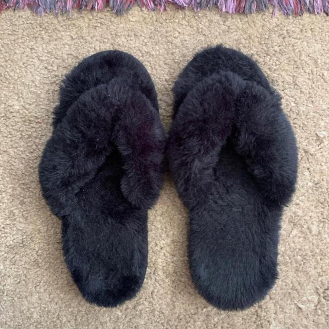 Next Women's Slippers - Black - UK 7 on Productcaster.