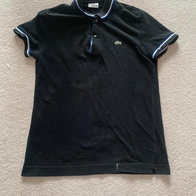 Lacoste Men's Polo shirt - Black - S on Productcaster.