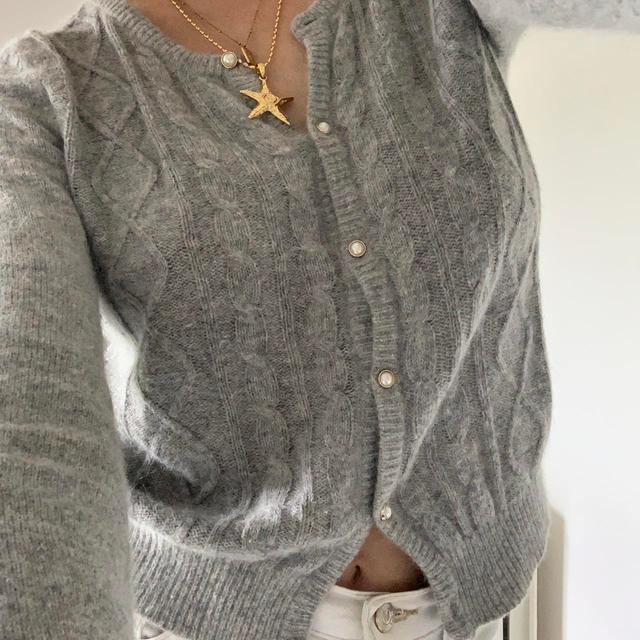 Women's Cardigan - Grey - S on Productcaster.