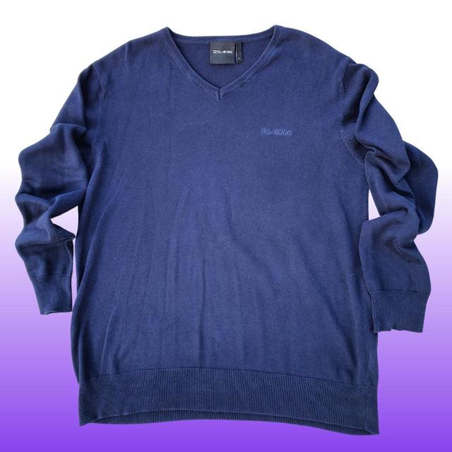 Billabong Men's Jumper - Navy/Blue - L on Productcaster.