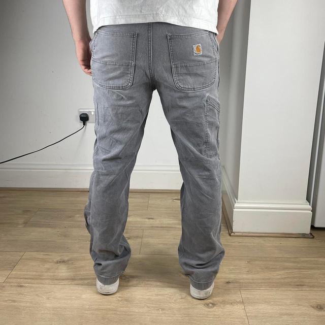 Carhartt Men's Trousers - Grey - 34" on Productcaster.