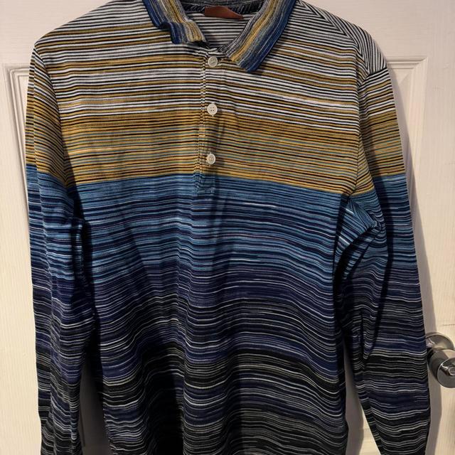 Missoni Men's Polo shirt - Multi - M on Productcaster.