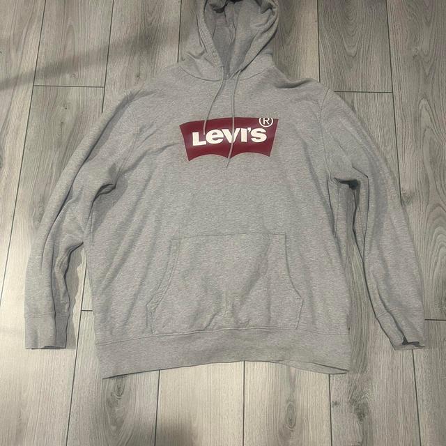 Levi's Men's Hoodie - Grey - XXL on Productcaster.