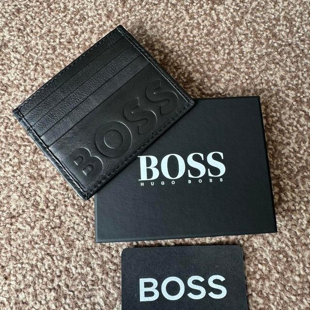 Hugo Boss Men's Cardholders - Black on Productcaster.