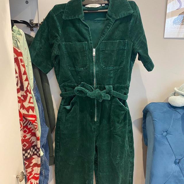 & Other Stories Women's Straight leg Jumpsuit - Green - UK 8 on Productcaster.