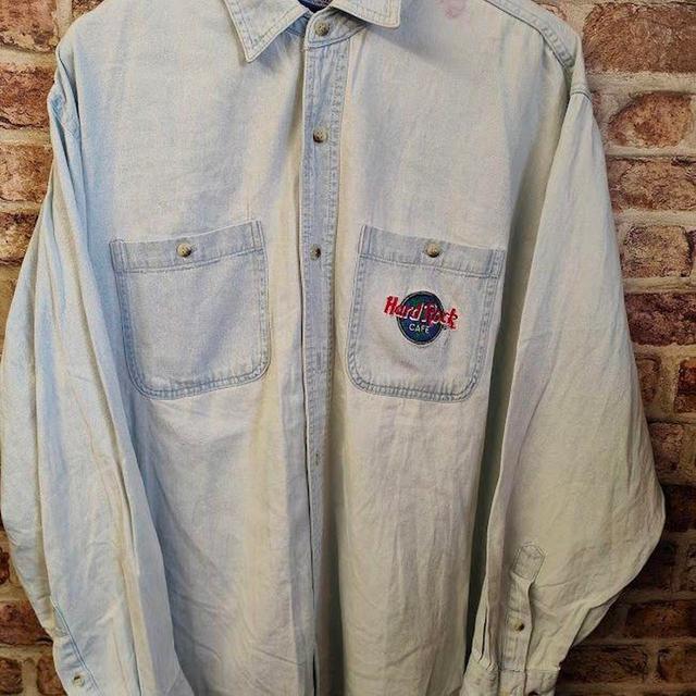 Vintage Men's Shirt - Navy - XL on Productcaster.