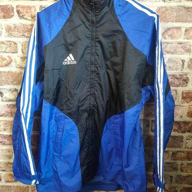 Adidas Men's Jacket - Blue - M on Productcaster.