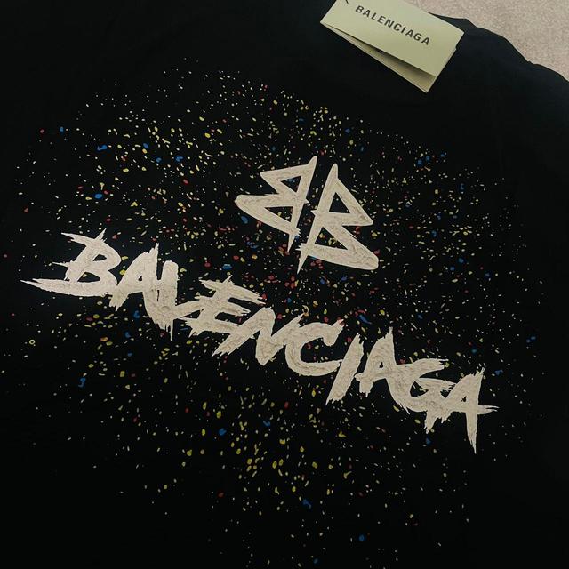 Balenciaga Men's T-shirt - Black - M on Productcaster.