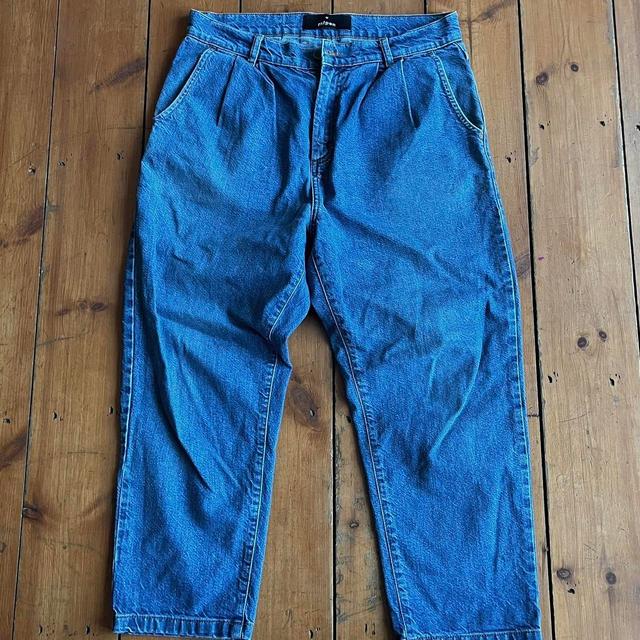 Mfpen Men's Jeans - Blue - M on Productcaster.