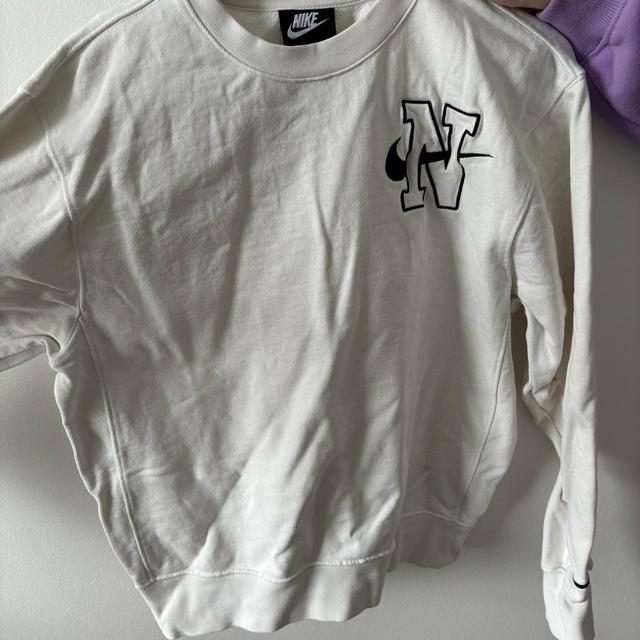 Nike Women's Sweatshirt - Cream - XS on Productcaster.