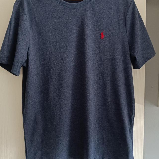 Polo Ralph Lauren Men's T-shirt - Blue/Navy - M on Productcaster.