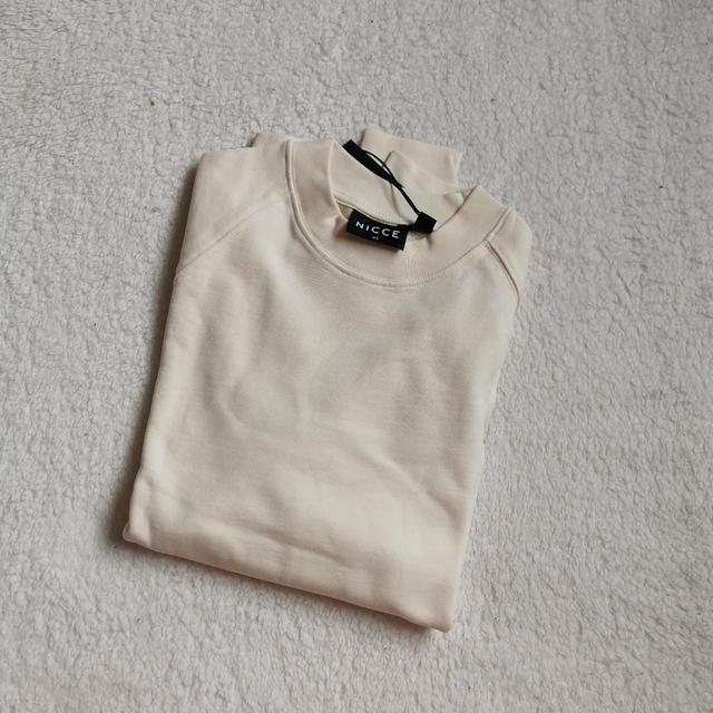 NICCE Men's Sweatshirt - Cream - XS on Productcaster.