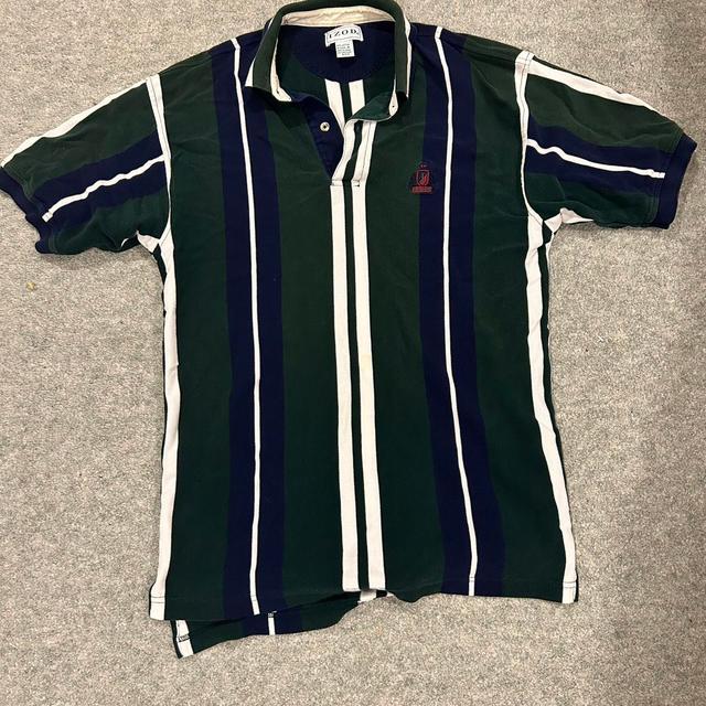 Izod Men's Polo shirt - Multi/Green - M on Productcaster.