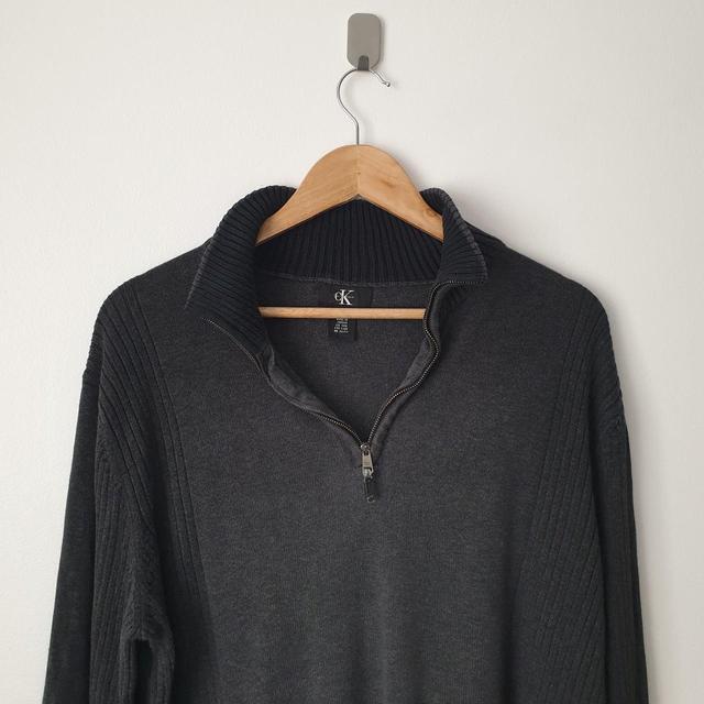 Calvin Klein Men's Jumper - Grey - L on Productcaster.