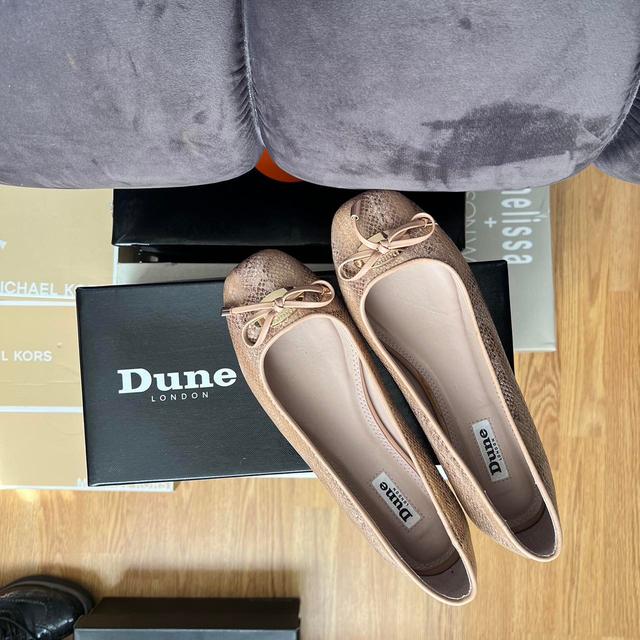 Dune Women's Ballet shoes - Tan/Brown - UK 5 on Productcaster.