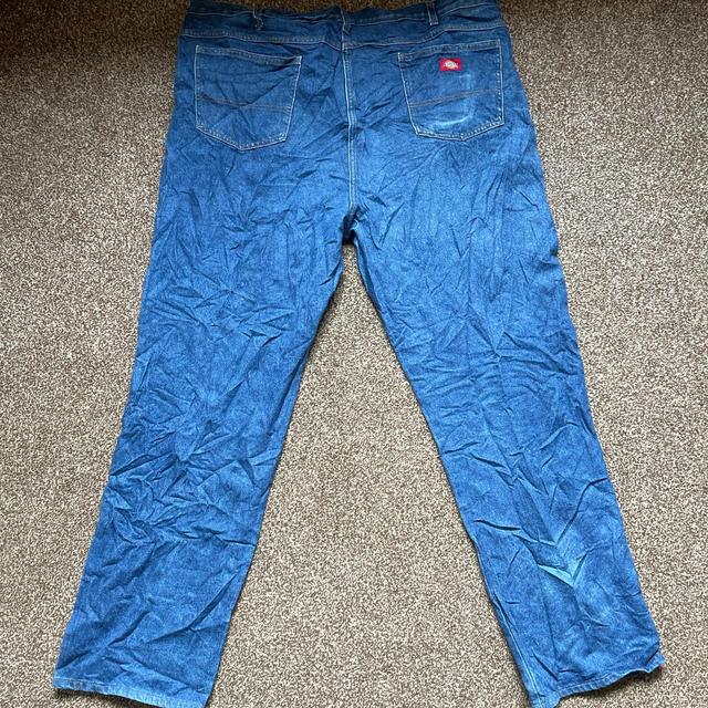 Dickies Men's Faded Jeans - Blue - 46" on Productcaster.