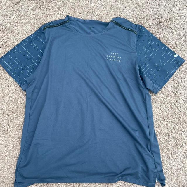 Nike Men's T-shirt - Blue - L on Productcaster.