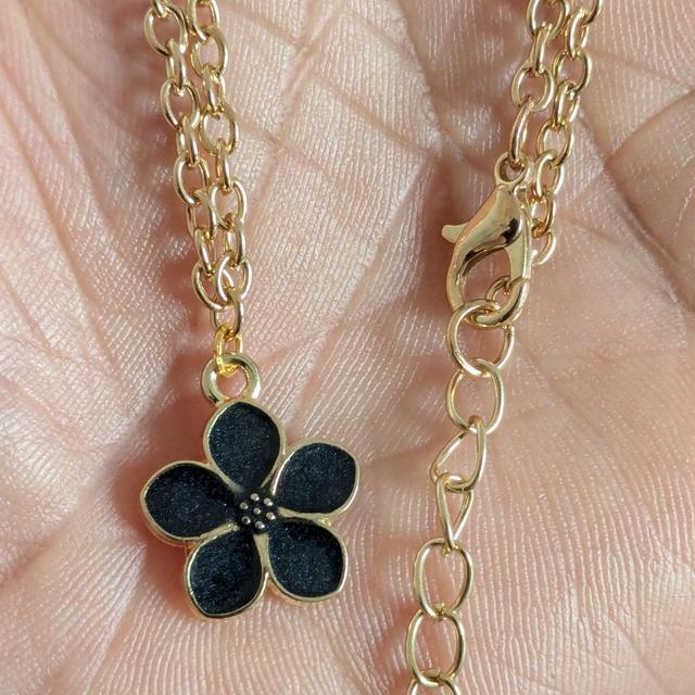 Designer Women's Necklace - Black/Gold on Productcaster.