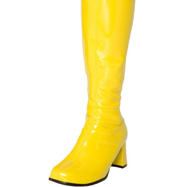 Buckle Men's Party Boots - Yellow - UK 11 on Productcaster.