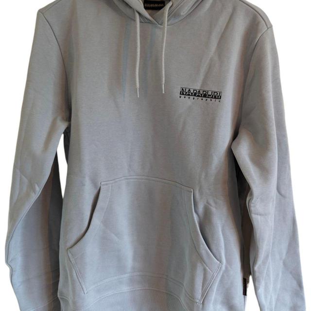 Napapijri Men's Sweatshirt - Grey - S on Productcaster.